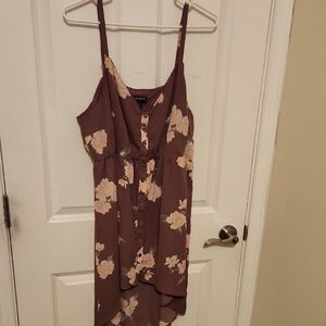 Torrid 2 Mauve High Low Sleeveless Top